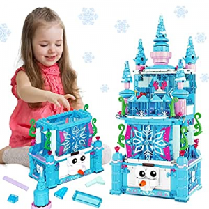 50.0% off MOONTOY Princess Castle STEM Building Toys for Girls Age 6 7 8 9 10 11 12 Years Old- 492..