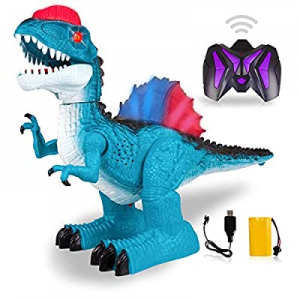 55.0% off Evankin Remote Control Dinosaur Toys for Kids 3 4 5 -Jurassic Robot Dinosaur RC Dinosaur..