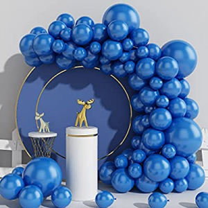 Royal Blue Balloons 84Pcs now 30.0% off , 18 Inch 12 Inch 5 Inch Royal Blue Party Balloons, Matte ..