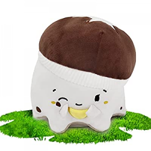 15.0% off Yelakey Official Mushroom Plush Toy Kawaii Sivi Mushroom Stuffed Animal White Plushie Mi..