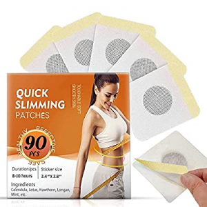 Bēlly Pātch, Dětox Slīmming Pātches for Home Use, Effective and Quick Fāt Burnīng for Wàist and Abdo