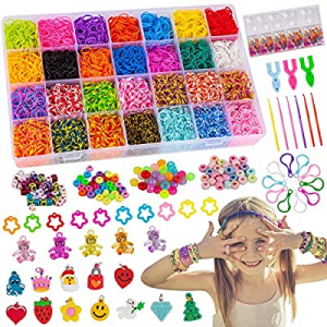 One Day Only！VENSEEN Rubber Band Bracelet Kit now 30.0% off , 12000+ Loom Bracelet Making Kit in 2..