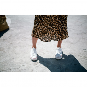 10 Most Comfortable White Sneakers to Wear With A Dress in 2025