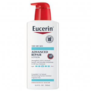 Amazon Eucerin优色林修护身体乳16.9floz无香型热卖 适合干性肌肤