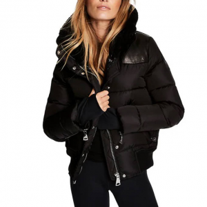 Sam Sawyer Shearling-Embellished 羽绒服