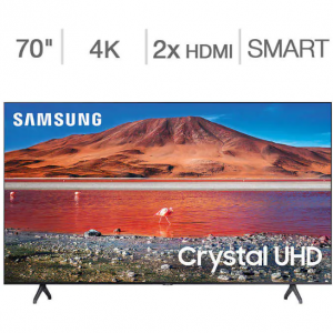 Costco - Samsung 70吋 TU700D 4K 智能电视，现价$249.97