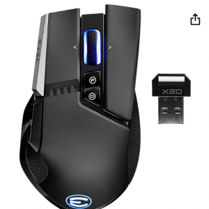 Amazon.com - EVGA X20 無線遊戲鼠標16000 DPI 雙LOD測距傳感器，2.6折