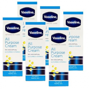 Amazon Vaseline凡士林特護滋潤修護霜6支裝各1.41Floz熱賣 緩解幹燥粗糙