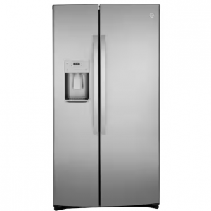 GE 25.1 cu. ft. Side by Side Refrigerator in Fingerprint Resistant Stainless Steel