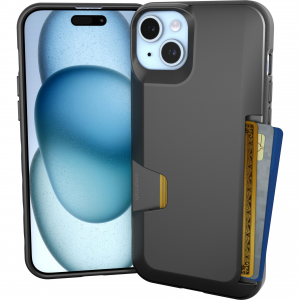 Smartish iPhone 15 Plus Wallet Case - Wallet Slayer Vol. 1 [Slim + Protective] Credit Card Holder 