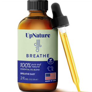 UpNature Breathe Essential Oil Blend - Essential Oils for Diffusers for Home and Humidifiers