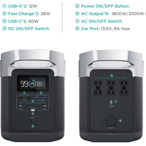 PowerMy -  EcoFlow DELTA 1300 太陽能發電機，直降$699 