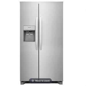 Frigidaire 22.3 立方英尺柜台深度不锈钢双开门冰箱