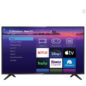 Target - Westinghouse 50英寸 4K 超高清智能 Roku 電視，直降$80 