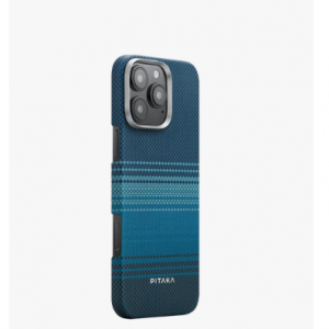 iPhone 16 Pro Max编织手机壳,日落月升、山与星河两个花色