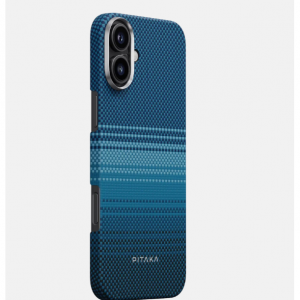 iPhone 16 Plus编织手机壳,日落月升、山与星河两个花色