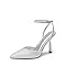 DREAM PAIRS High Heels for Women Closed Pointed Toe Dress Shoes for Women Ankle Strap Stiletto