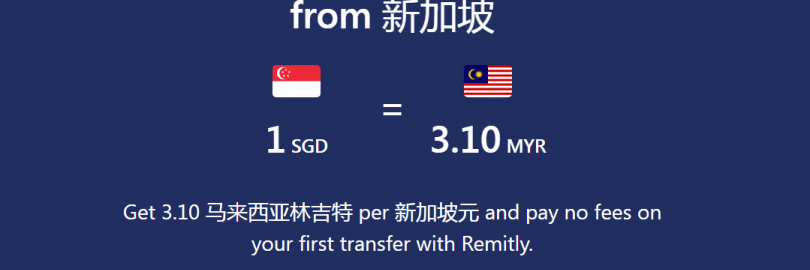 2024年8种新加坡汇款到马来西亚的方式汇总与对比（到账时间+手续费+最高$25返利）