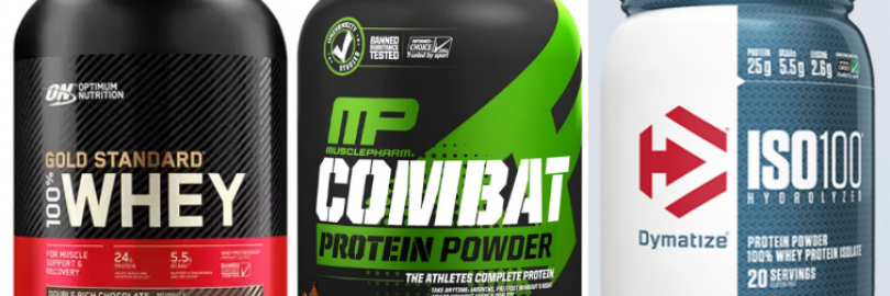 ON Gold Standard vs. MusclePharm Combat vs. Dymatize ISO 100: Which is Best for Weight Loss & Muscle Gain?