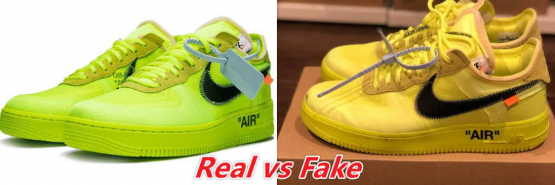 Off-White x Air Force 1 Real vs Fake Guide 2024: How Can I Tell If It Is Real?