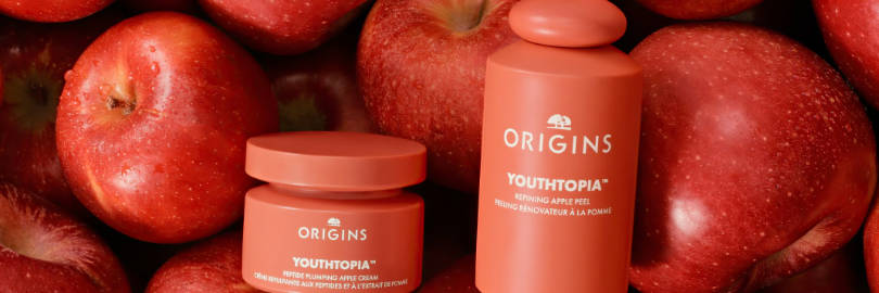 Ingredients Review: NEW Origins Youthtopia  Refining Apple Peel + Plumping Apple Moisturizer