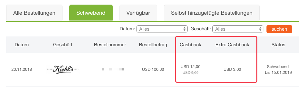 Extrabux Super-Cashback-Karten verwenden, mehr Cashback verdienen! Extrabux Super-Cashback-Karten verwenden, mehr Cashback verdienen!