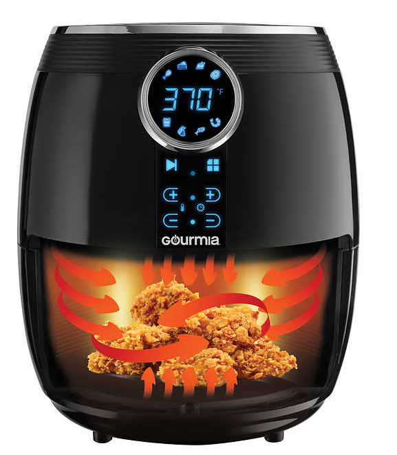 44.99 for Gourmia 5 Qt Digital Air Fryer Costco Extrabux