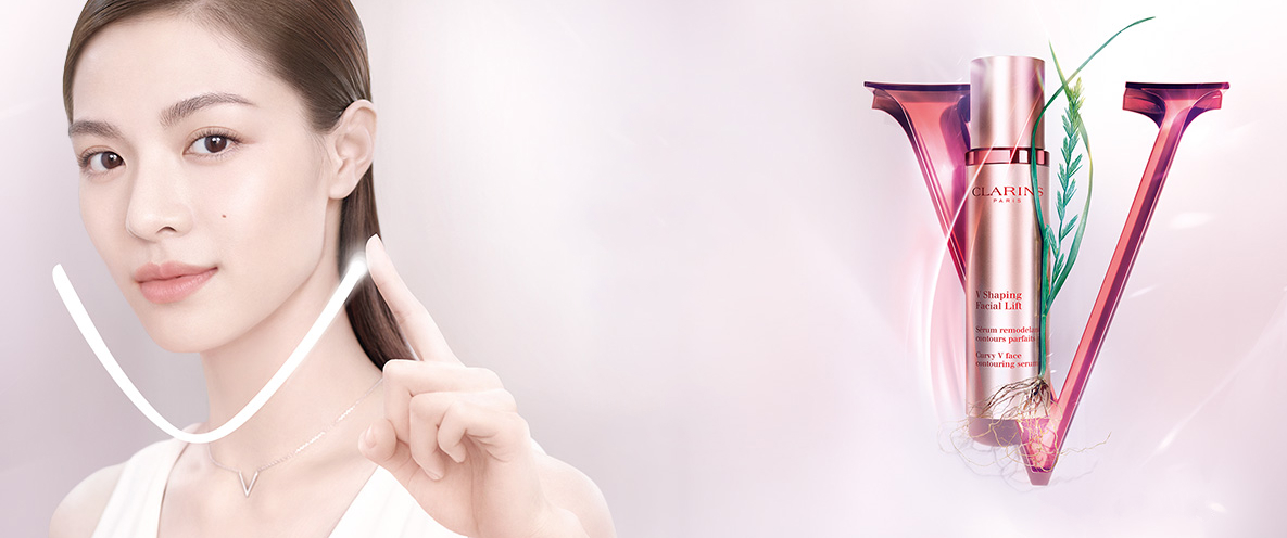 新品速递!Clarins娇韵诗全新“V脸精华”完美升级 - 开启全新的3V塑性时代,让你每个角度都自信!