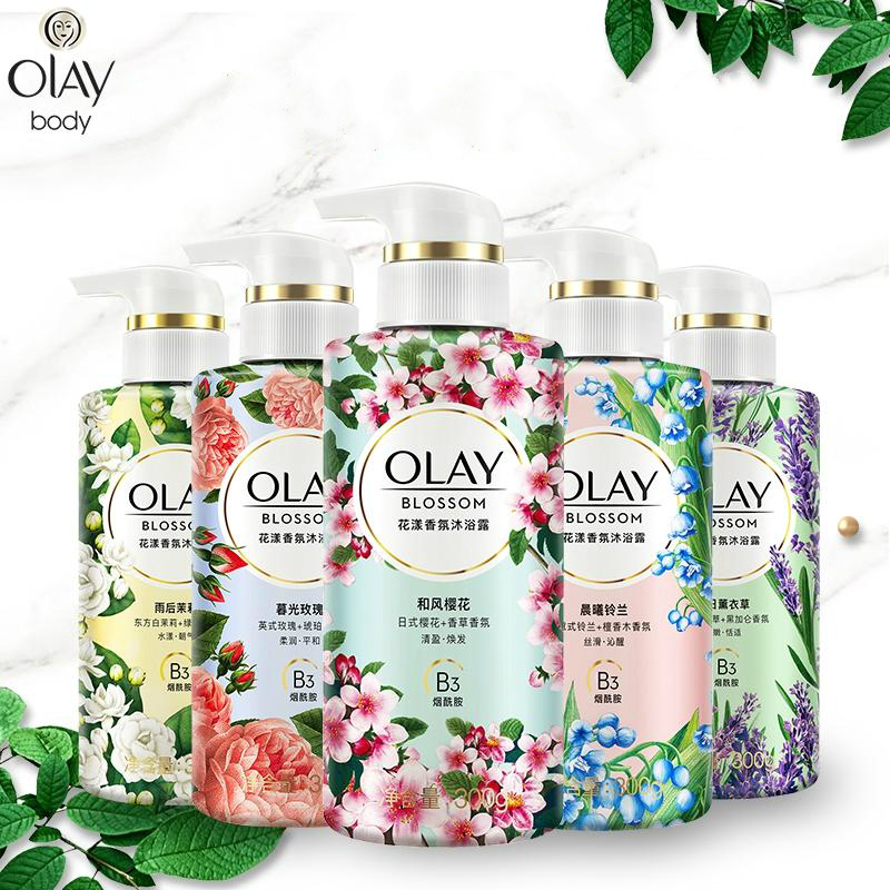 新品速递！OLAY玉兰油花漾香氛沐浴露 - 除了大师级调香，还添加了烟酰胺！