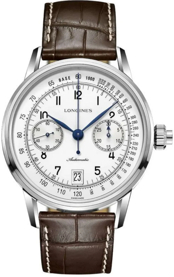 The Longines Heritage Column-Wheel Single Push-Piece Chronograph L2.800.4.23.2 The Longines Heritage Column-Wheel Single Push-Piece Chronograph L2.800.4.23.2