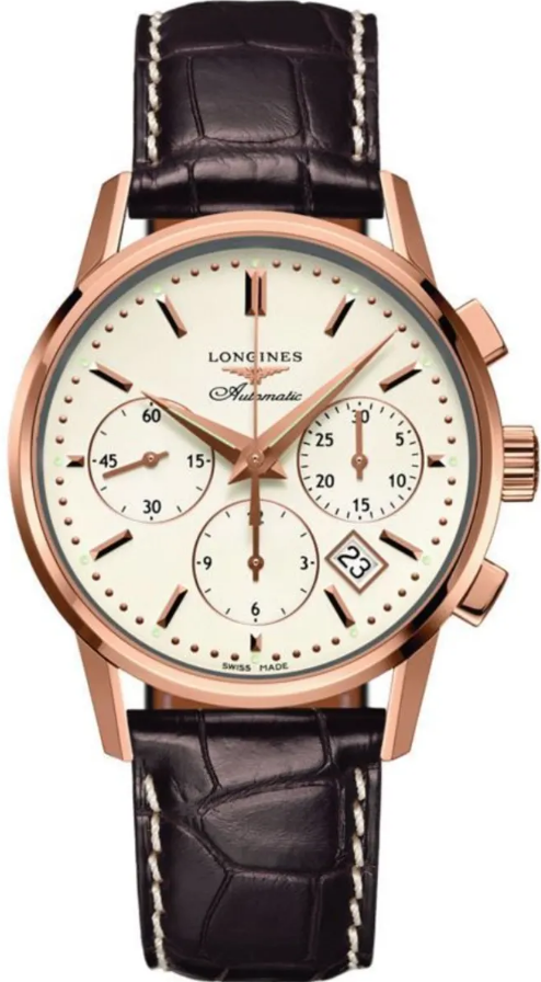 The Longines Heritage Column-Wheel Chronograph L2.749.8.72.2 The Longines Heritage Column-Wheel Chronograph L2.749.8.72.2
