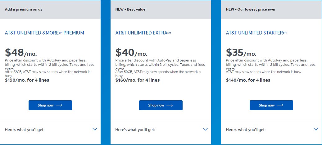 AT&T家庭套餐 AT&T家庭套餐