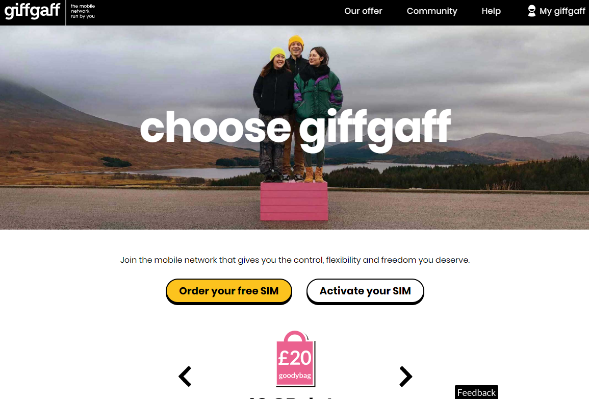 Giffgaff Giffgaff
