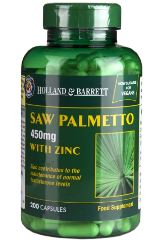 Holland & Barrett Saw Palmetto Capsules丨