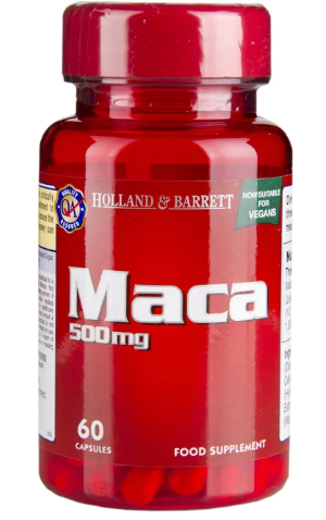 Holland & Barrett Maca Capsules 500mg 60 Capsules