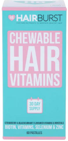 Hairburst Heart Hair Vitamins丨维他命爱心护发软糖