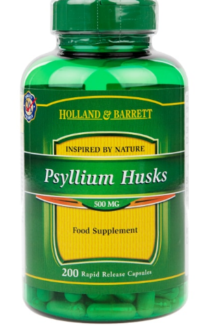 Holland & Barrett Psyllium Husks Capsules丨车前籽胶囊