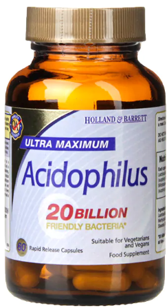 Holland & Barrett Ultra Maximum Acidophilus 60 Capsules