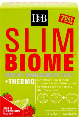 Holland & Barrett Slimbiome Thermo Strawberry & Lime Flavour