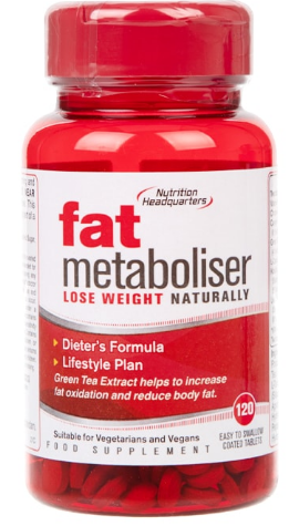 Nutritional Headquarters Fat Metaboliser 120 Tablets