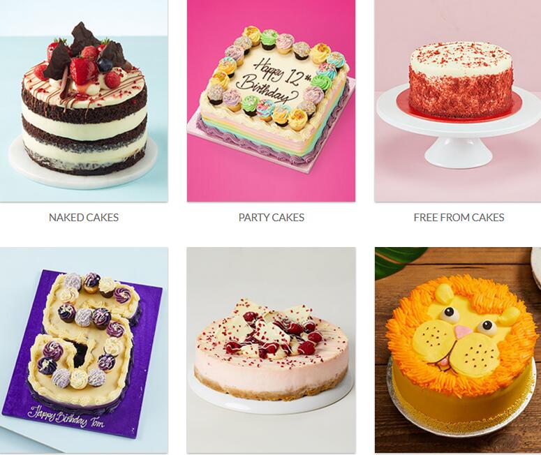 7个英国预订蛋糕的网站推荐 附蛋糕品牌 外送服务流程 18 返利 Extrabux