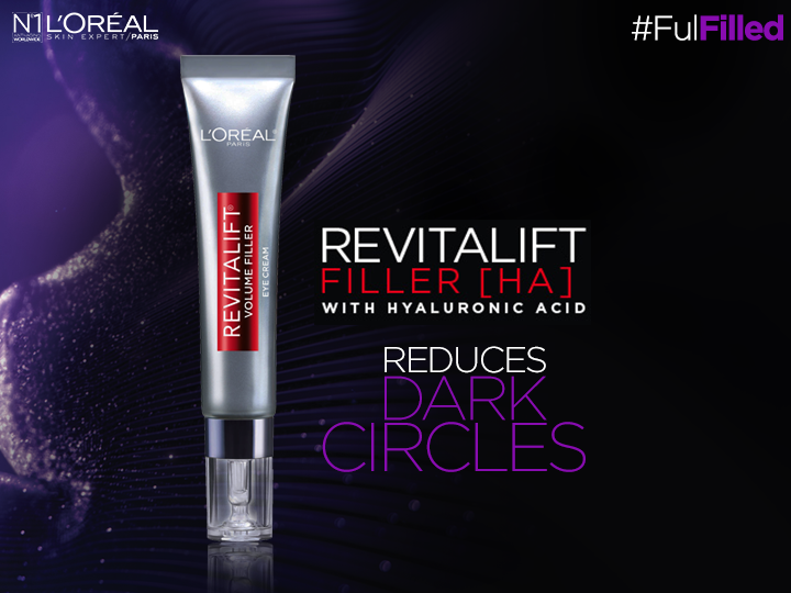 L'Oreal RevitaLift Filler [HA] Eye Volume Redefiner Review