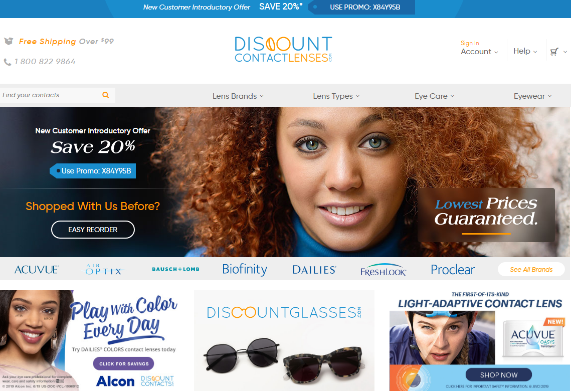 Discount Contact Lenses