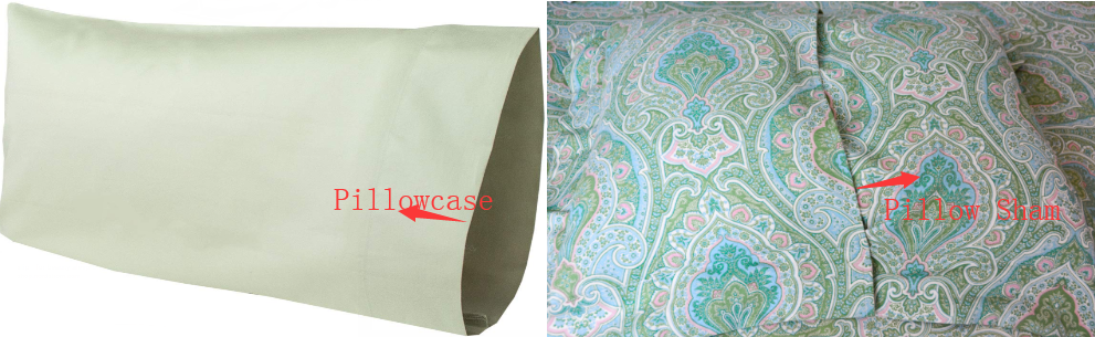 Pillowcase vs Pillow Sham