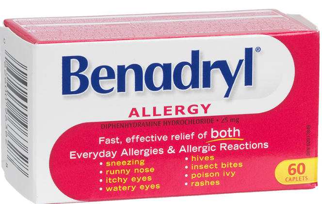 恶心呕吐,过敏性鼻炎,皮肤瘙痒,泪眼等症状统统可以用benadryl解决