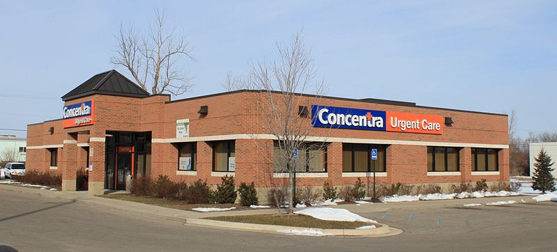 File:Co<em></em>ncentra urgent care medical center Romulus Michigan.JPG