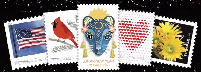 First-Class Mail Forever®邮票