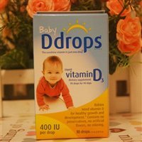 Ddrops维生素D3滴剂400IU 90滴