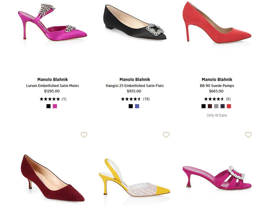 全球哪里买Manolo Blahnik莫罗·伯拉尼克鞋子最便宜？（海淘网站+差价 