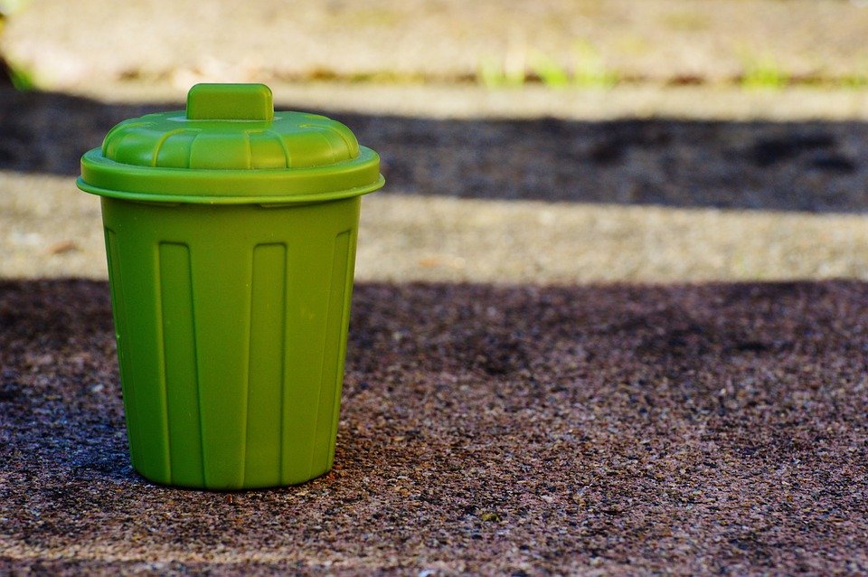 Garbage Can, Garbage, Bucket, Green, Waste Bins Garbage Can, Garbage, Bucket, Green, Waste Bins